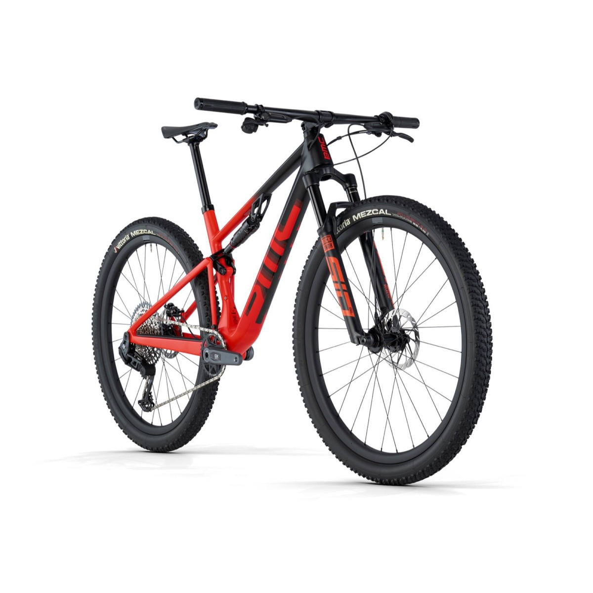 BMC Fourstroke 01 Two kalnu velosipēds | Carbon Black - Red