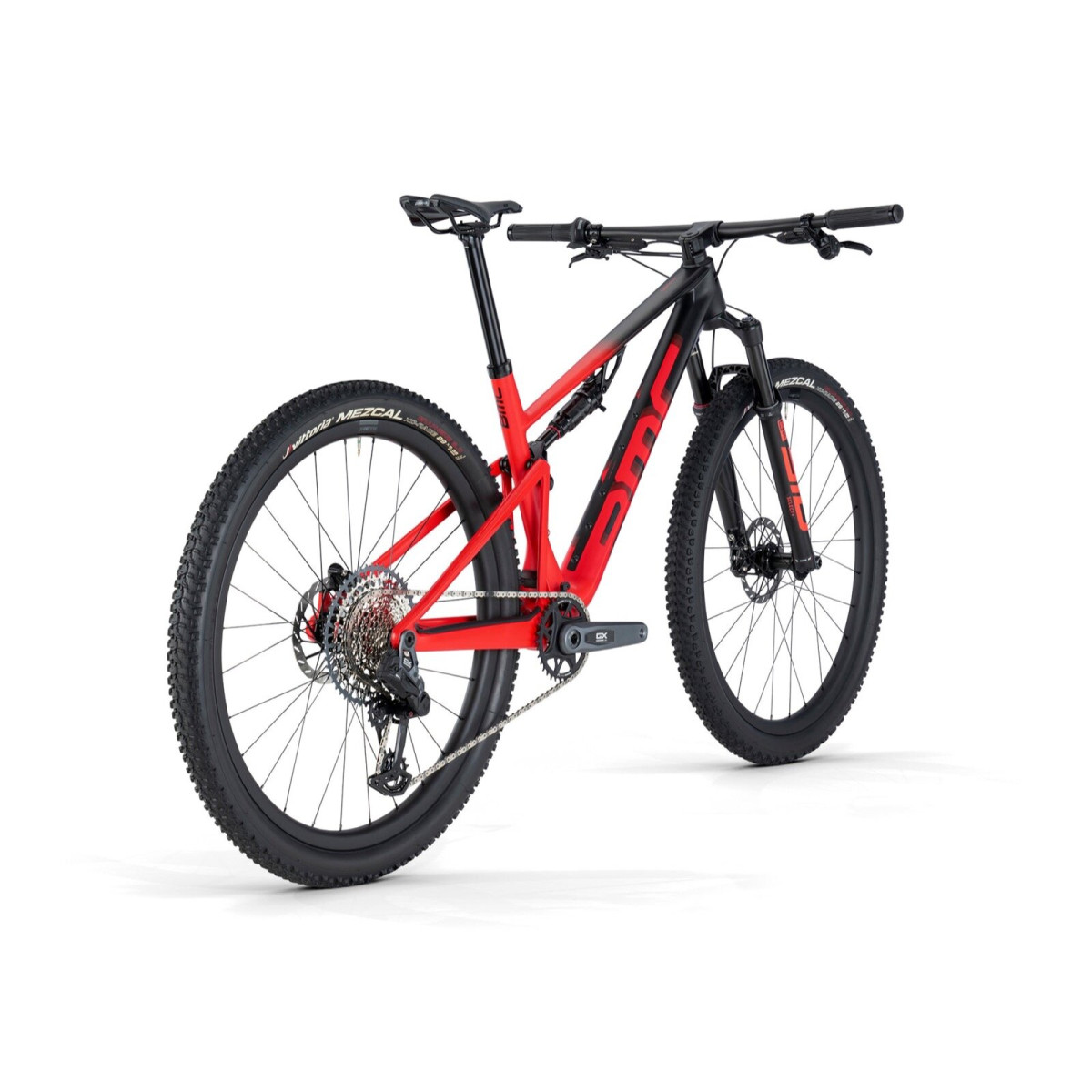 BMC Fourstroke 01 Two kalnu velosipēds | Carbon Black - Red