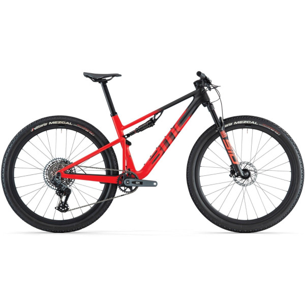 BMC Fourstroke 01 Two maastikuratas | Carbon Black - Punane