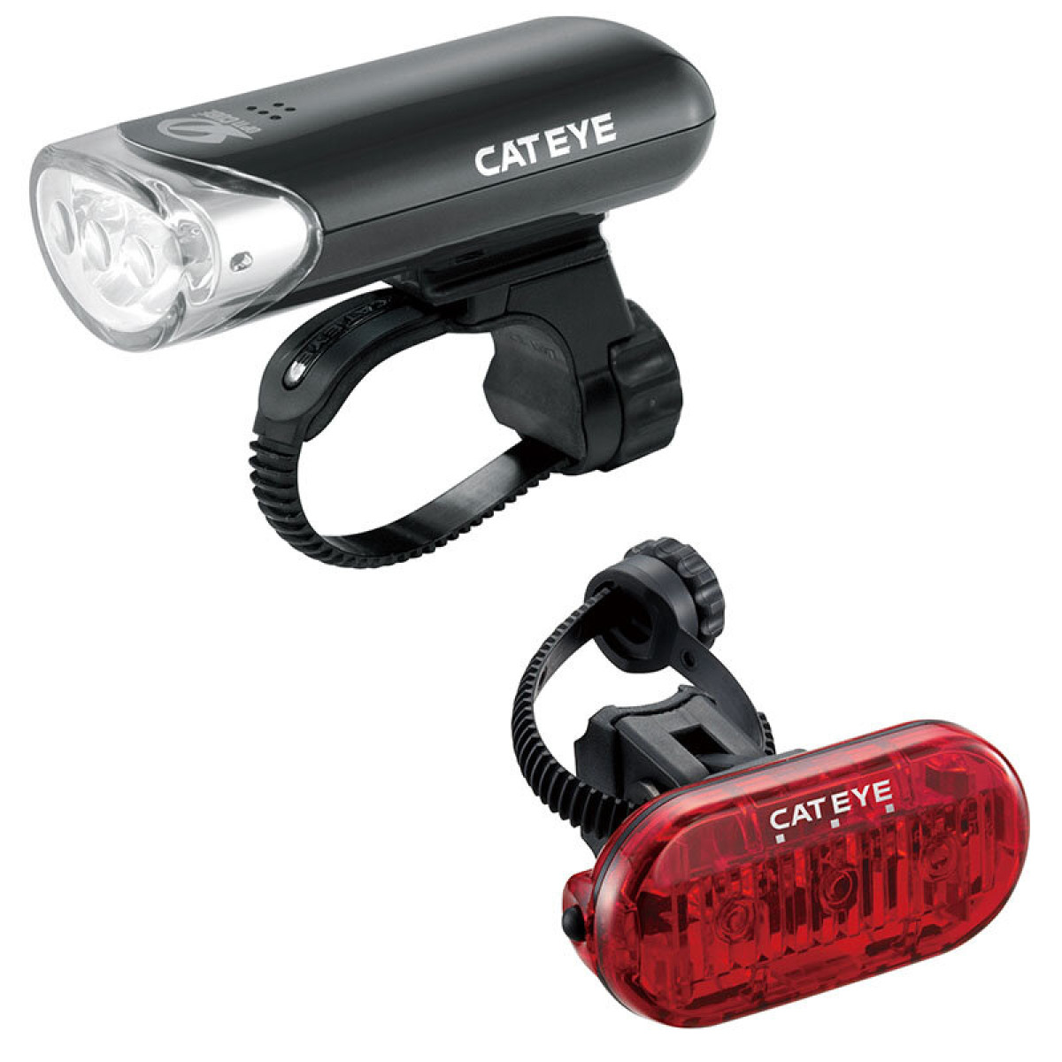 Cat Eye HL-EL135 | Omni3 Bicycle Light Set
