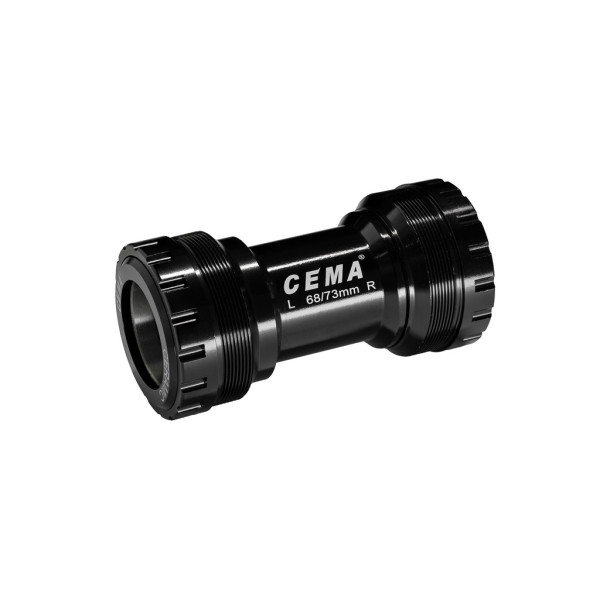 Cema keskjooks | FSA386/Rotor/Raceface 30 mm | T47 68/73 mm | Roostevaba teras | Must