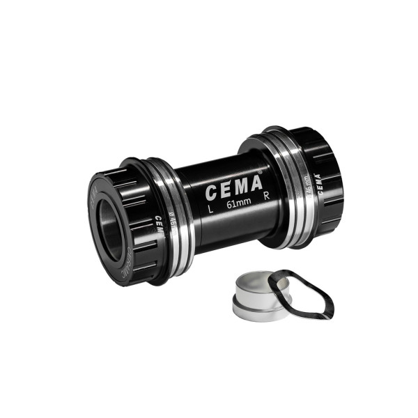 Cema keskjooks | OSBB SRAM GXP | PressFit BB61 | Roostevaba teras | Must
