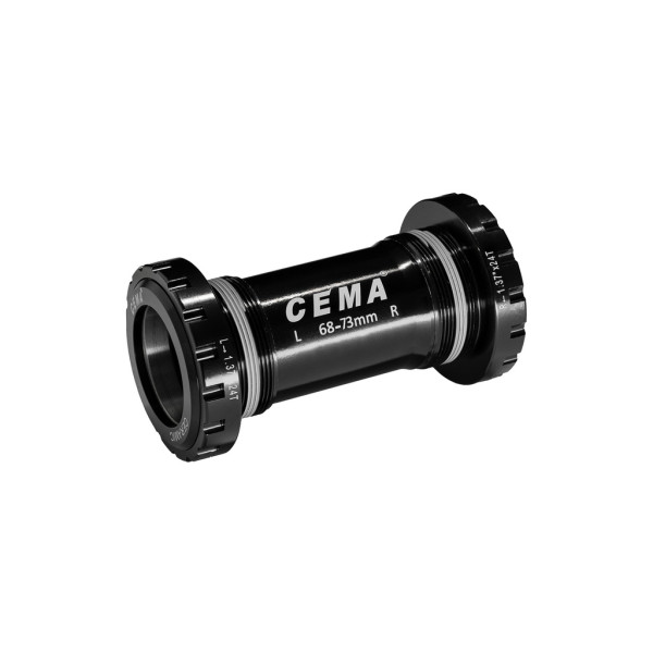 Cema keskjooks | PRAXIS M30 | BSA 68/73 mm | Roostevaba teras | Must