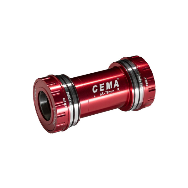 Cema keskjooks | Shimano | BB30 68/73 mm | Keraamiline | Punane | Punane