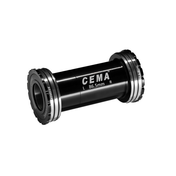 Cema keskjooks | Shimano | BB386 Evo 86,5 mm | Keraamiline | Must | Must