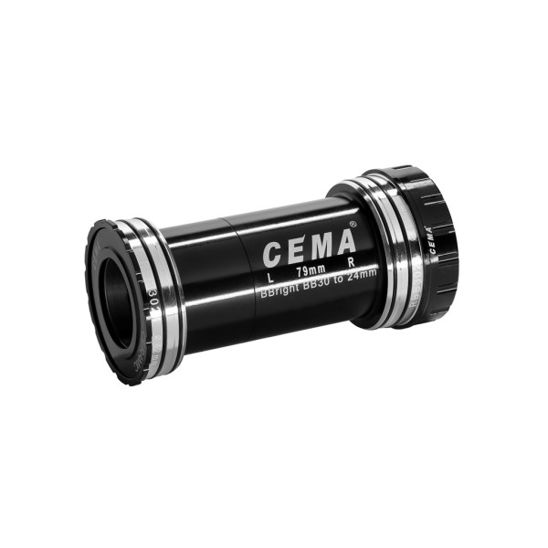 Cema keskjooks | Shimano | BBright42 79 mm | Roostevaba teras | Must