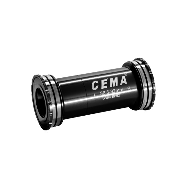 Cema keskjooks | Shimano | PressFit BB86-BB92 | Roostevaba teras | must