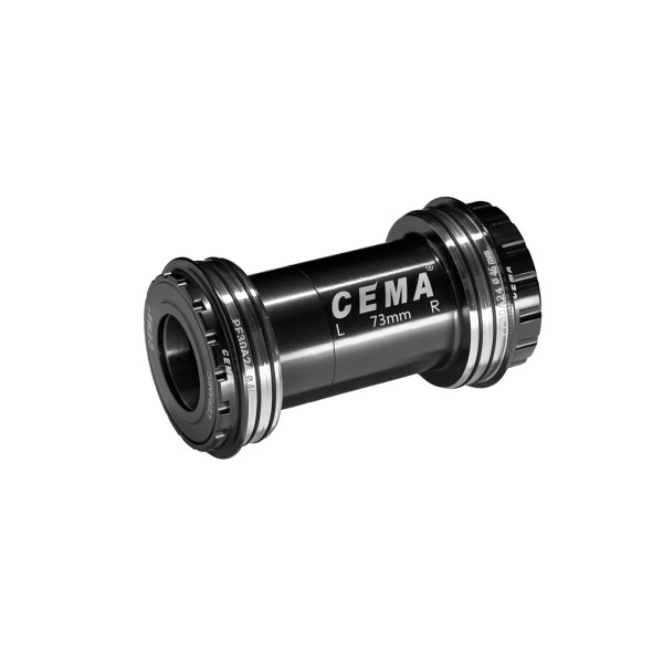 Cema keskjooks | Shimano | PressFit PF30A 73 mm | Keraamiline | Must | Must