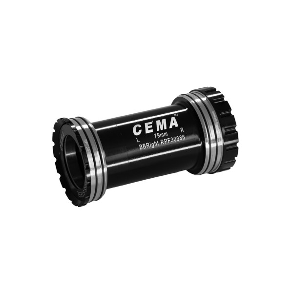 Cema keskjooks | SRAM DUB | BBright46 79 mm | Roostevaba teras | Must