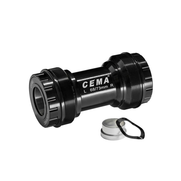 Cema keskjooks | SRAM GXP | T47 68/73 mm | Keramika | Must | Black