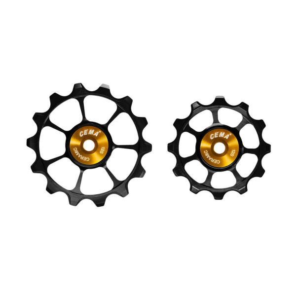 Cema SRAM AXS käiguvahetaja litrid | Keraamilised | 12-käiguline | Black-kuldne