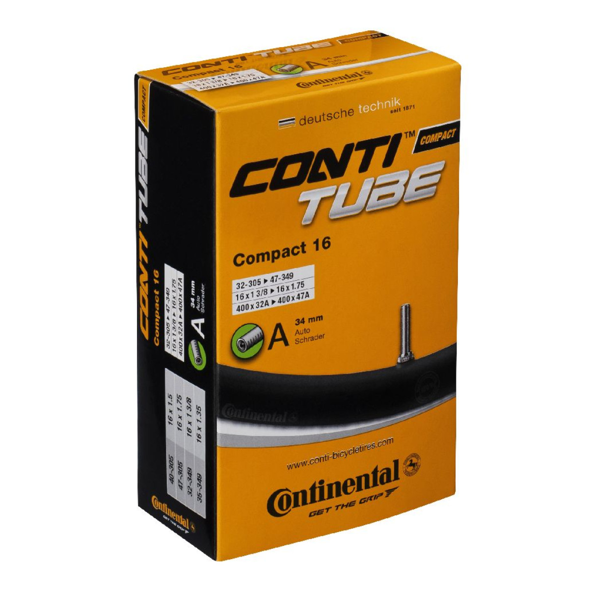 Continental Compact 16" kamera | AV 34 mm | 32/47-305/349