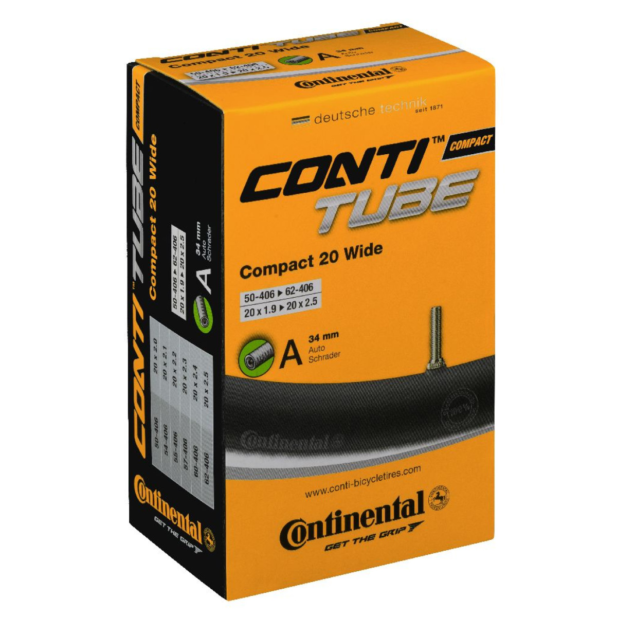 Continental Compact 20" Wide kamera | AV 34 mm | 50/62-406/451