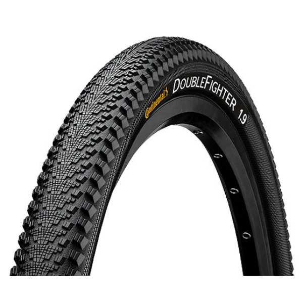 Continental Double Fighter III 26" rehv | Black - Black Continental Double Fighter III 26" rehv | Black - Black