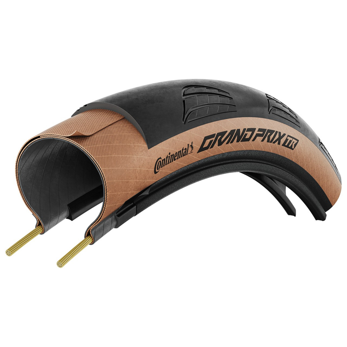 Continental Grand Prix TR 28" kokkupandav rehv | Black - Transparent