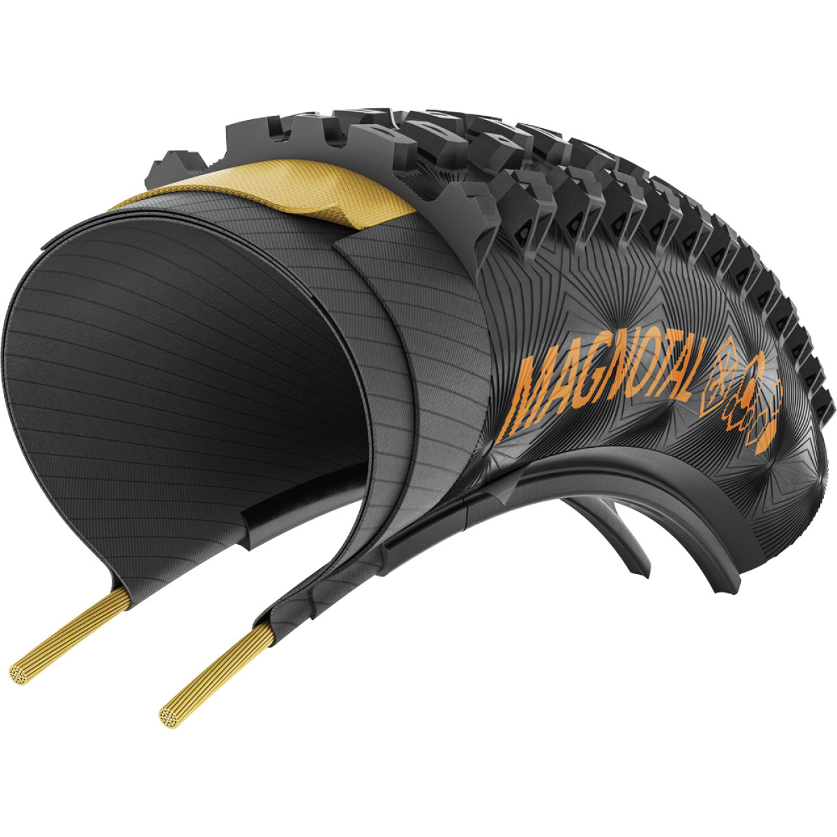 Continental Magnotal Trail Grip 29" TR E-25 kokkupandav rehv | Black - Transparent