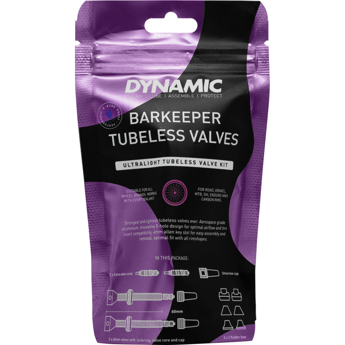 Dynamic Bar Keeper Tubeless ventiil | 80mm