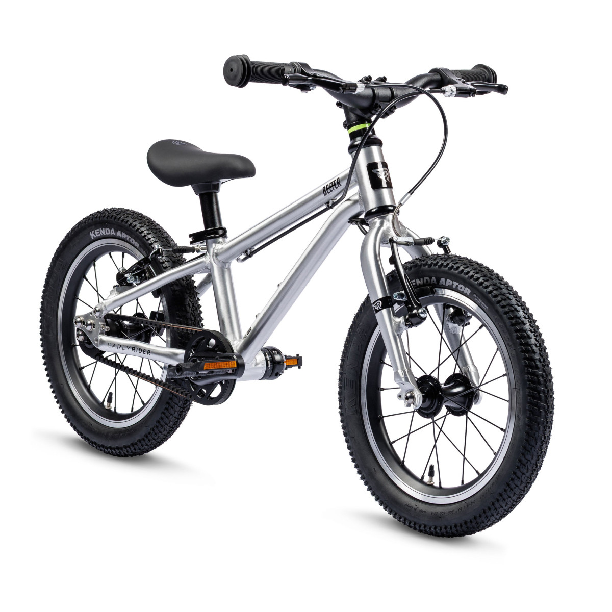 Early Rider Belter 14" Kids Bike | Brushed Aluminium