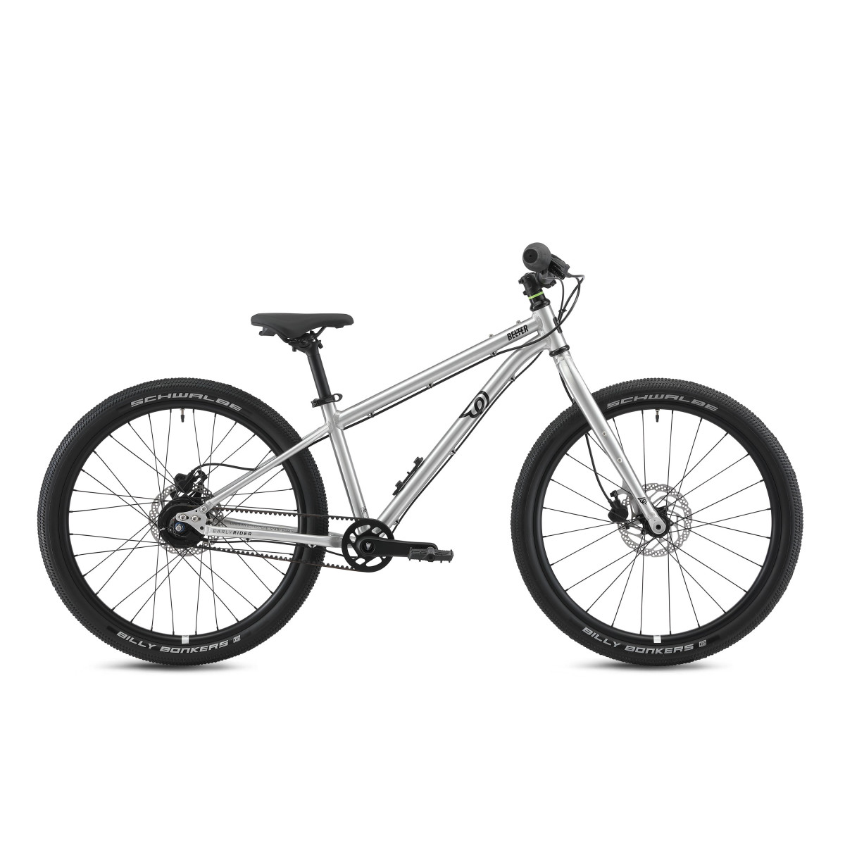 Early Rider Belter 24" lastejalgratas | Brushed Aluminium