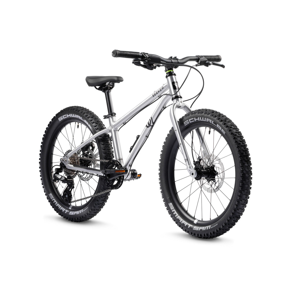 Early Rider Seeker 20" Kids Bike | Brushed Aluminium
