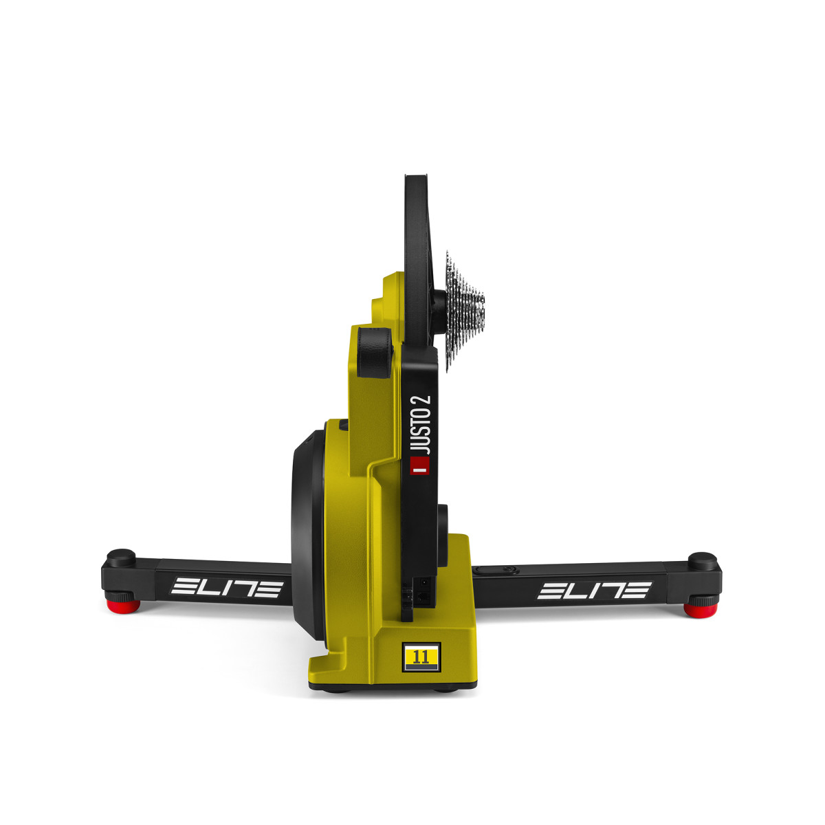 Elite Justo 2 Bike Trainer | Yellow Limited Edition