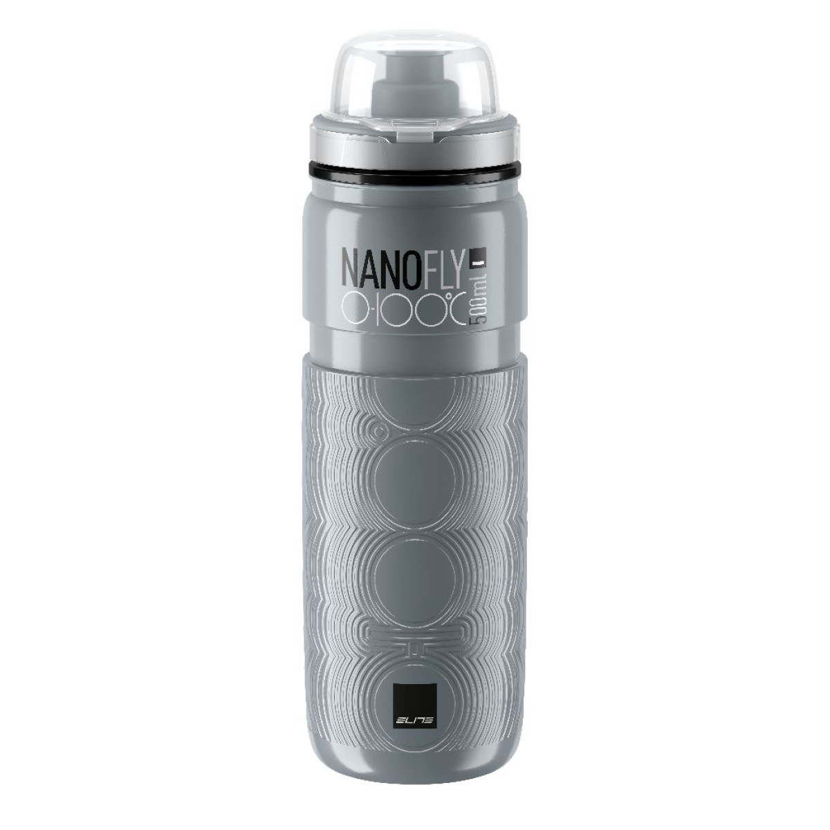 Elite Nano Fly 0-100°C izolēta pudele 500 ml | Grey