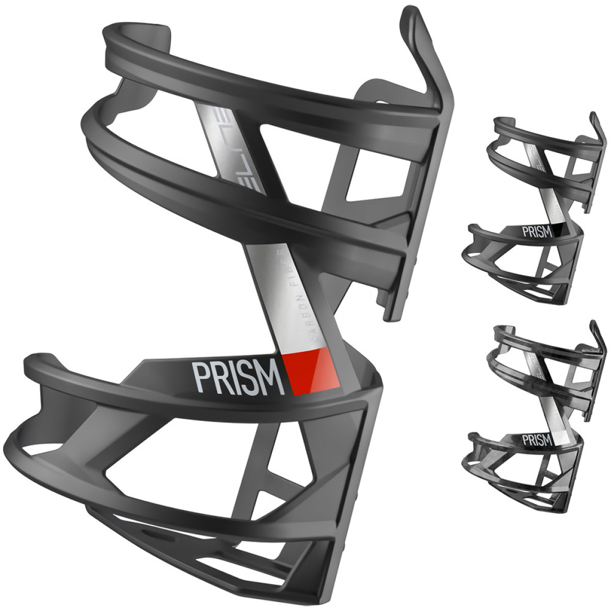 Elite Prism Carbon pudelihoidja | Vasakpoolne | Matt Black - Must