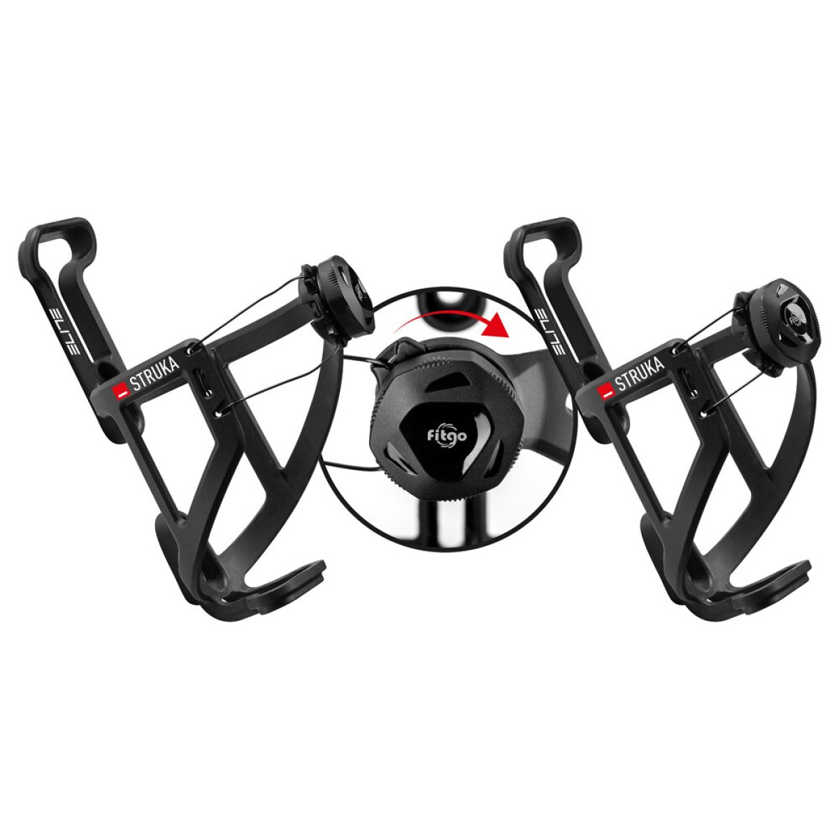 Elite STRUKA Bottle Cage | Matt Black