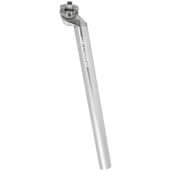 Ergotec CNC sadulapost | 18mm Offset | 27.2mm | Silver