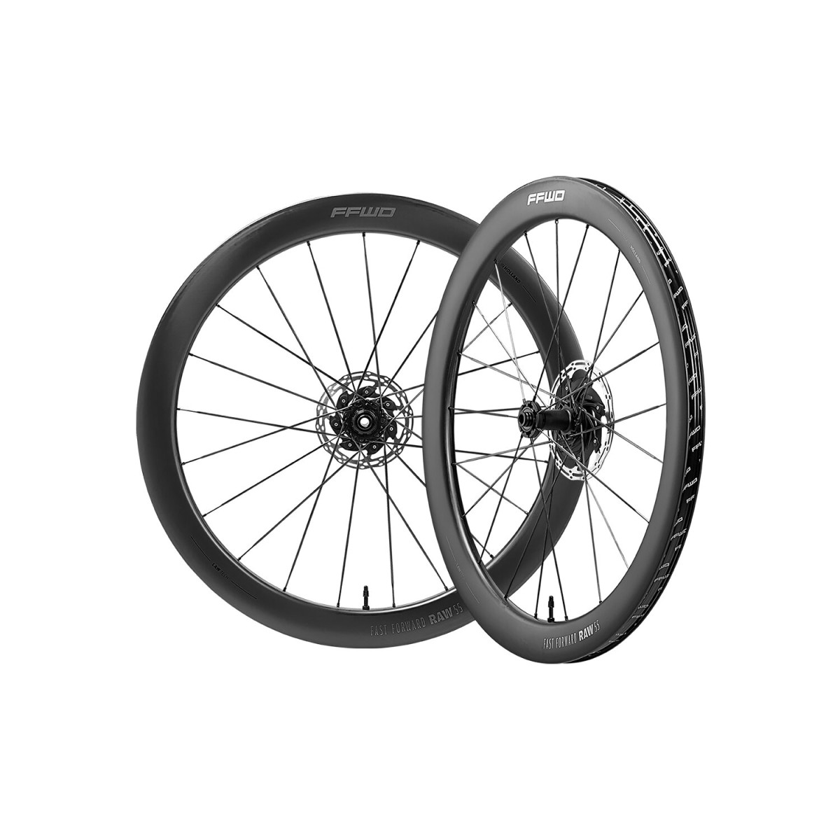 Fast Forward RAW 55 Disc Brake Carbon Wheels | Matt