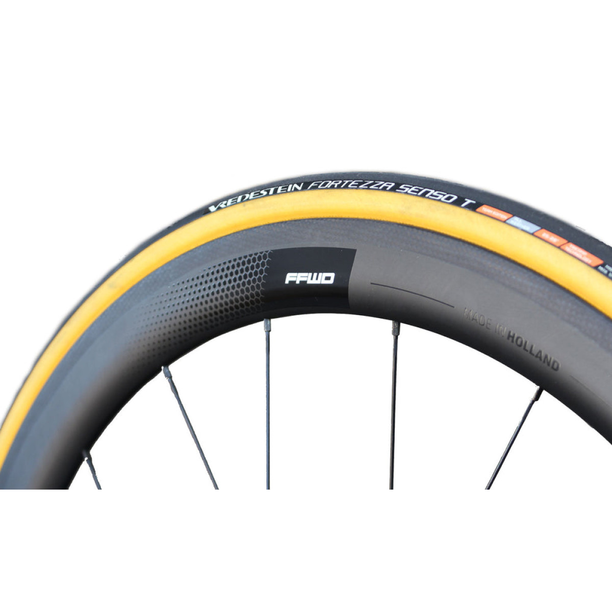 Fast Forward TYRO Tubular Rim Brake ratu komplekts | FFWD | Black