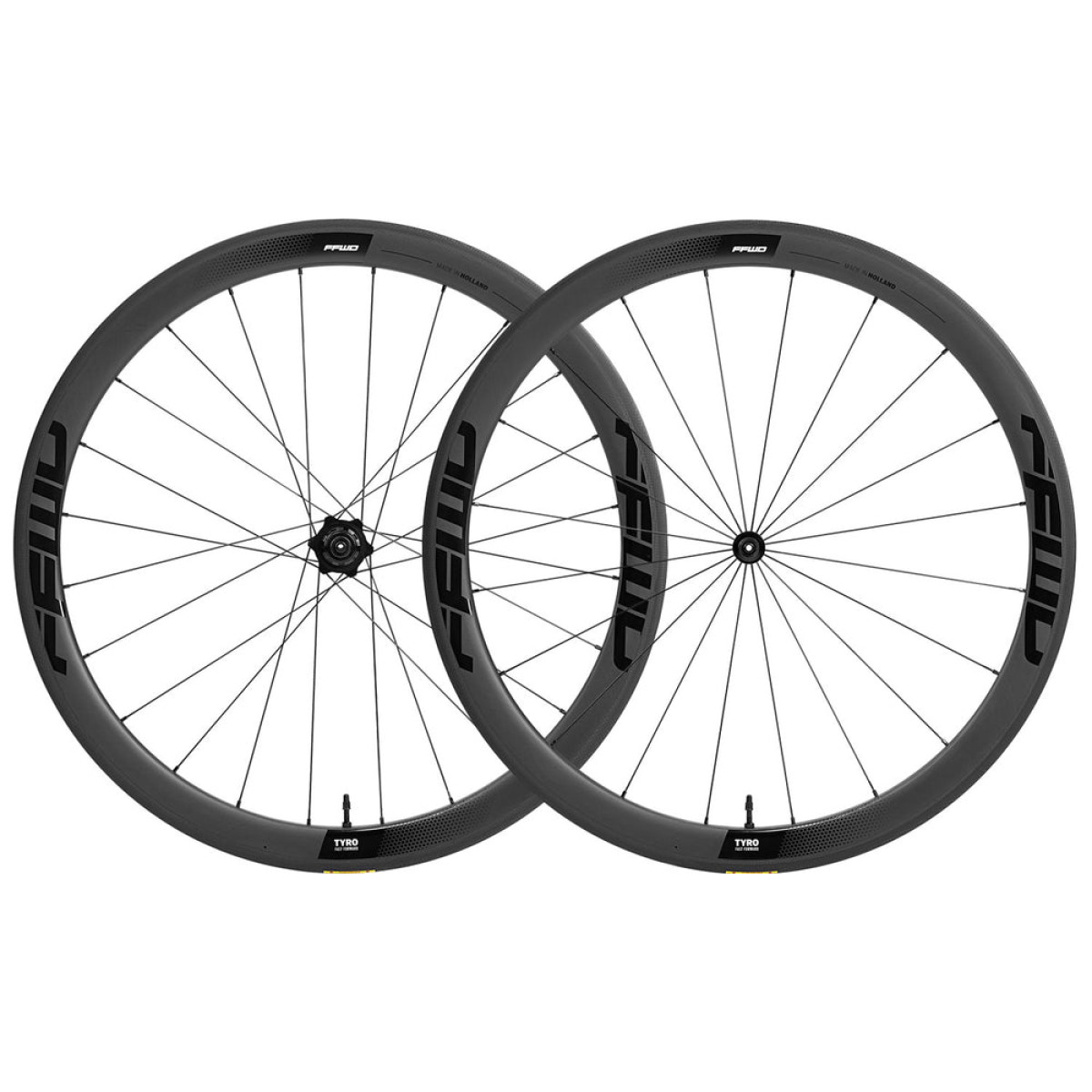 Fast Forward TYRO Tubular Rim Brake ratu komplekts | FFWD | Black