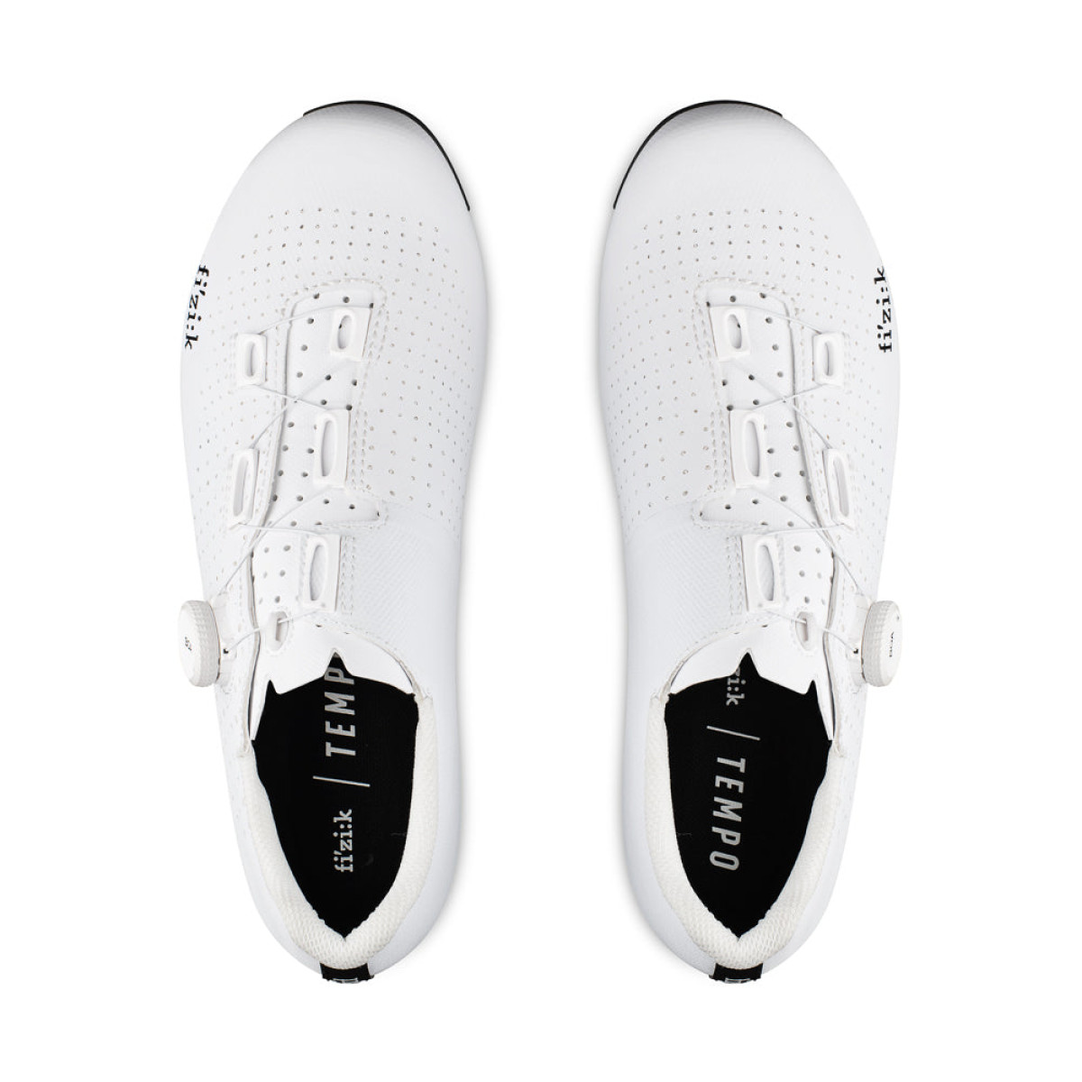 Fizik Tempo Decos Carbon Wide šosejas apavi | White - White