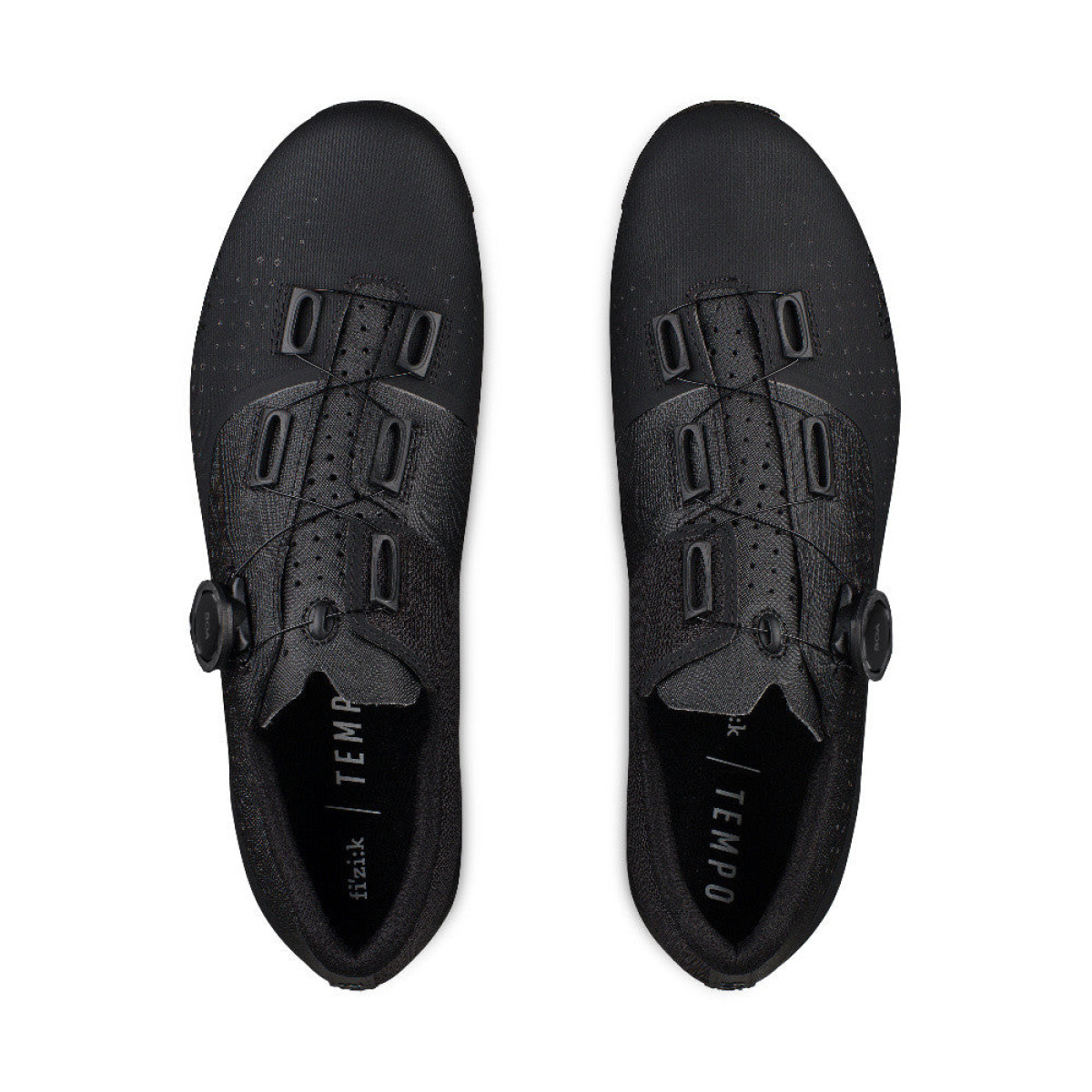 Fizik Tempo Overcurve R4 Wide Road Shoes | Black - Black