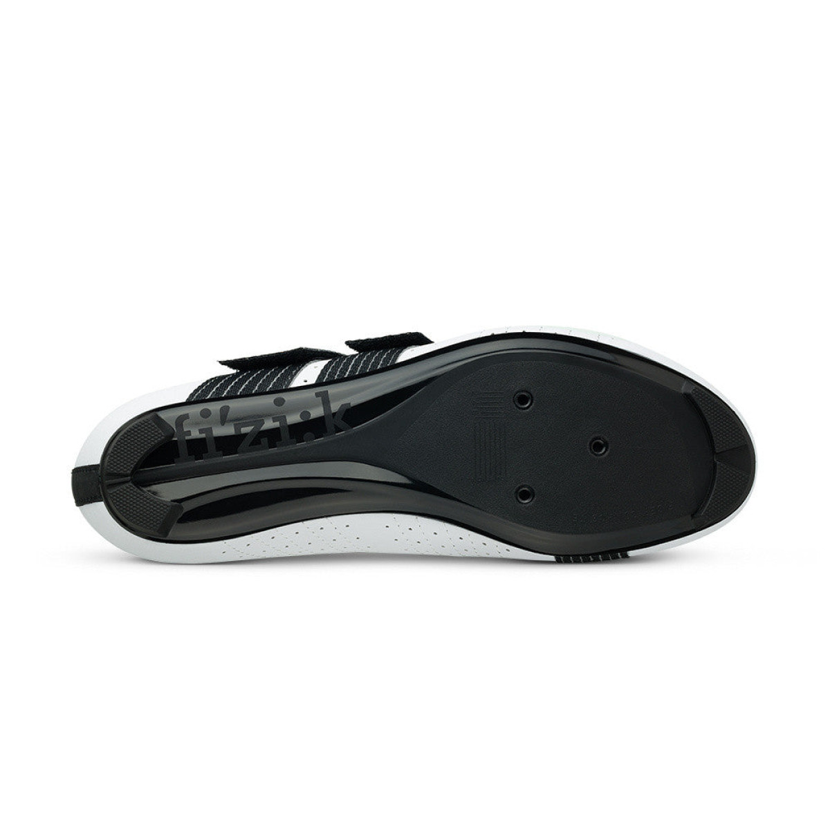 Fizik Tempo Powerstrap R5 šosejas apavi | White - Black