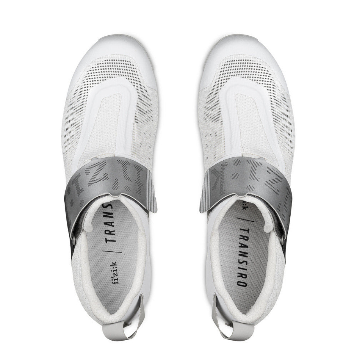 Fizik Transiro Hydra Aeroweave Carbon triatlonijalatsid | White - Silver