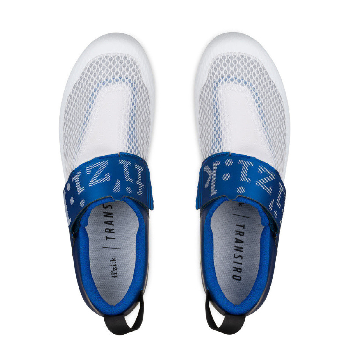 Fizik Transiro Hydra triatlonijalatsid | White - Metal Blue