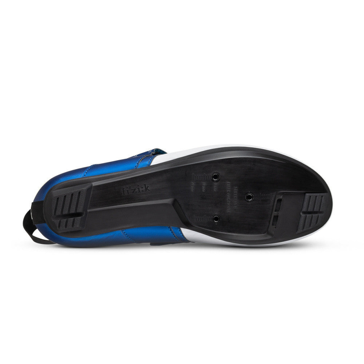 Fizik Transiro Hydra triatlonijalatsid | White - Metal Blue