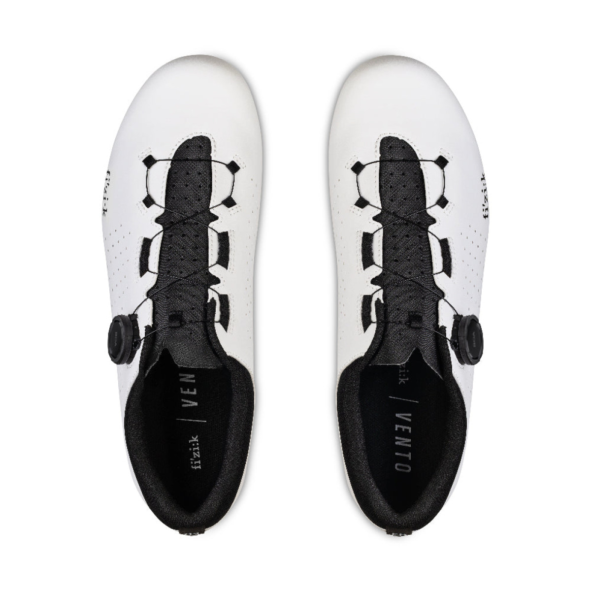 Fizik Vento Omna šosejas apavi | White - Black