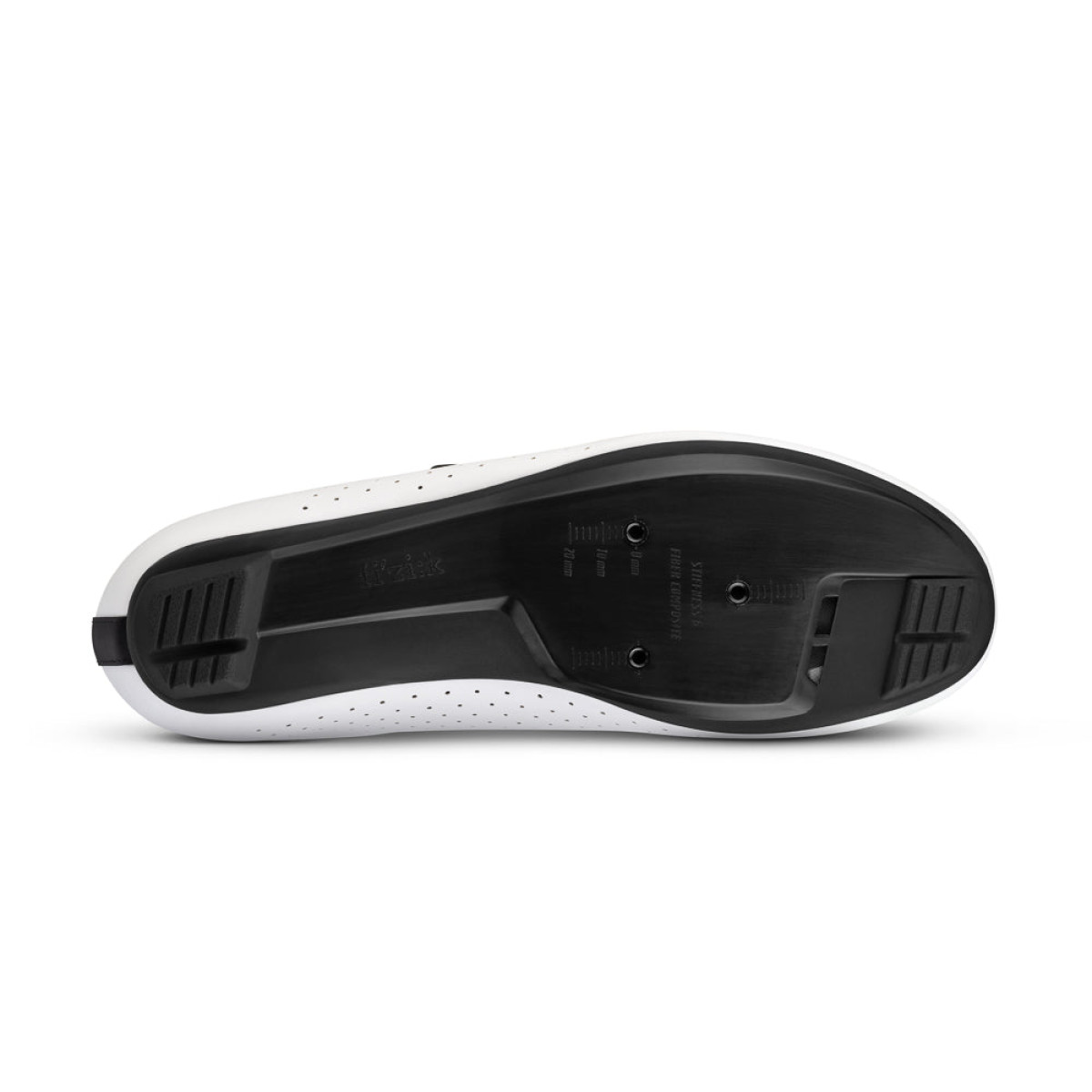 Fizik Vento Omna šosejas apavi | White - Black