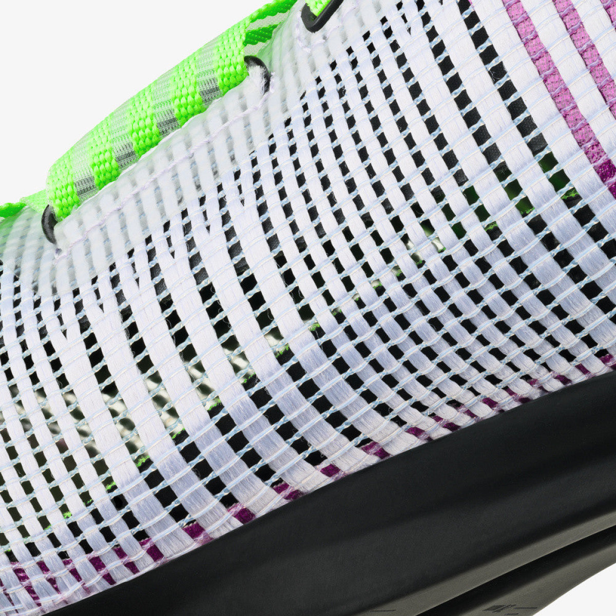 Fizik Vento Powerstrap Aeroweave maanteejalatsid | Light Violet - Neon Green