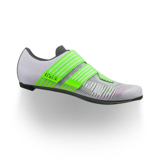 Fizik Vento Powerstrap Aeroweave maanteejalatsid | Light Violet - Neon Green