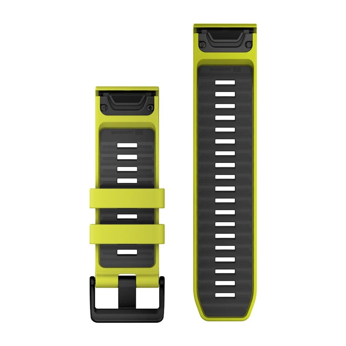 Garmin QuickFit® 26 Silikoonist kellarihm | Amp kollane - grafiit