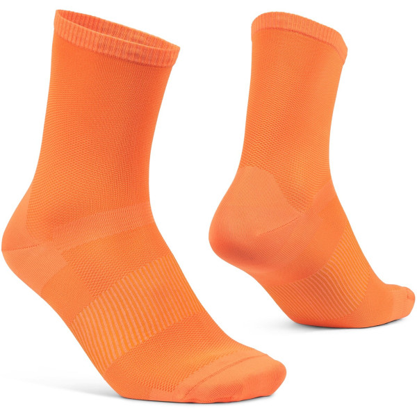 GripGrab Lightweight Airflow Socks | Orange Hi-Vis