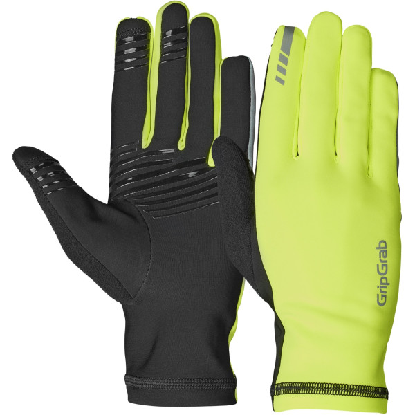 GripGrab Insulator 2 Spring-Autumn kindad | Kollane Hi-Vis
