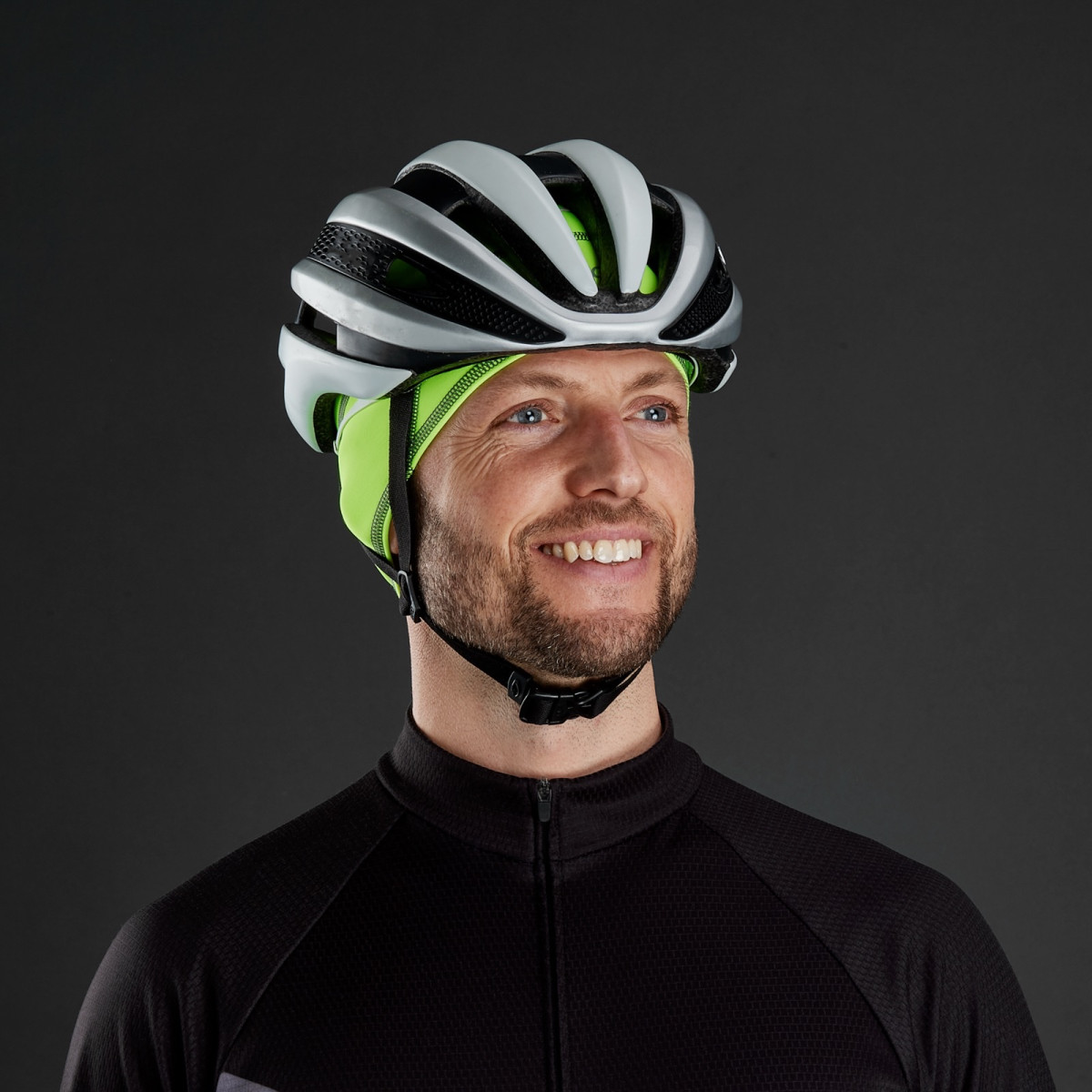 GripGrab Thermo Spring-Autumn Skull Cap | Yellow Hi-Vis