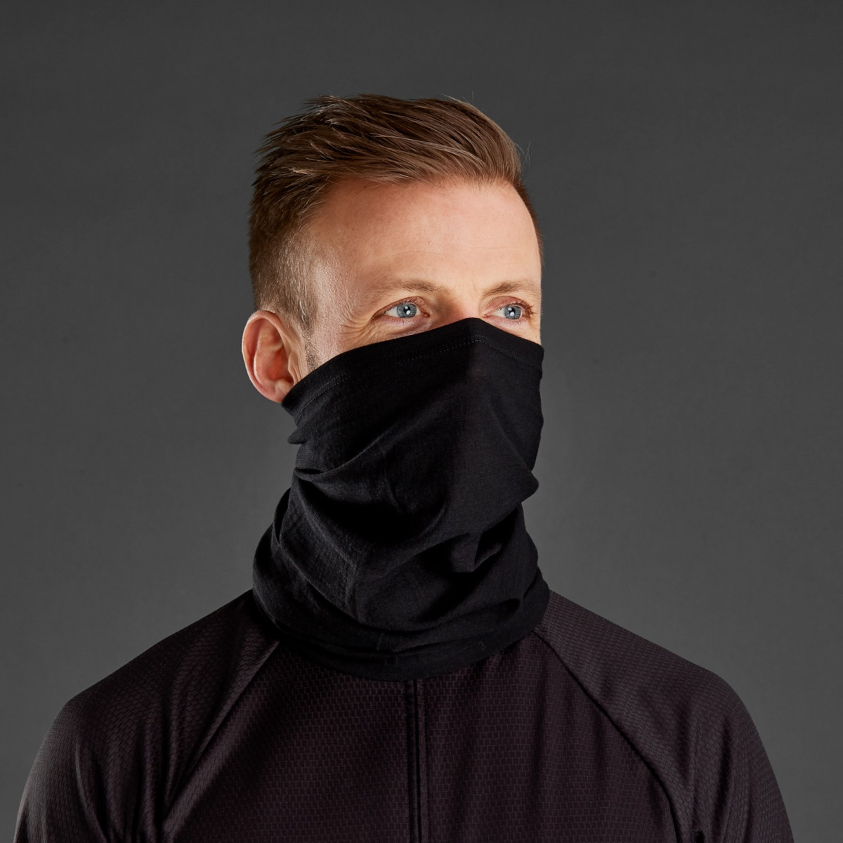 GripGrab Merino daudzfunkcionāls kakla sildītājs | Black