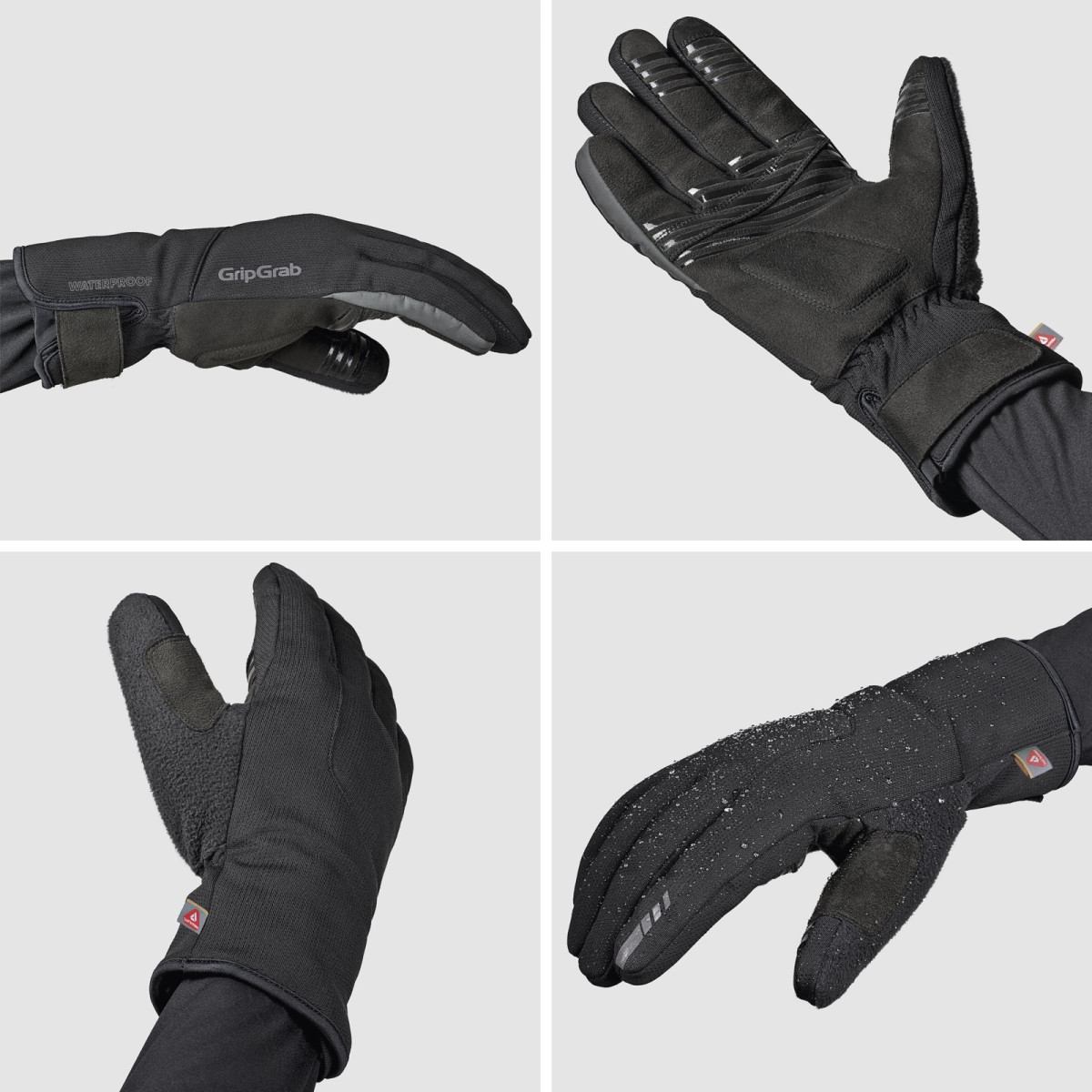 GripGrab Polaris 2 veekindlad talvekindad | Mustad