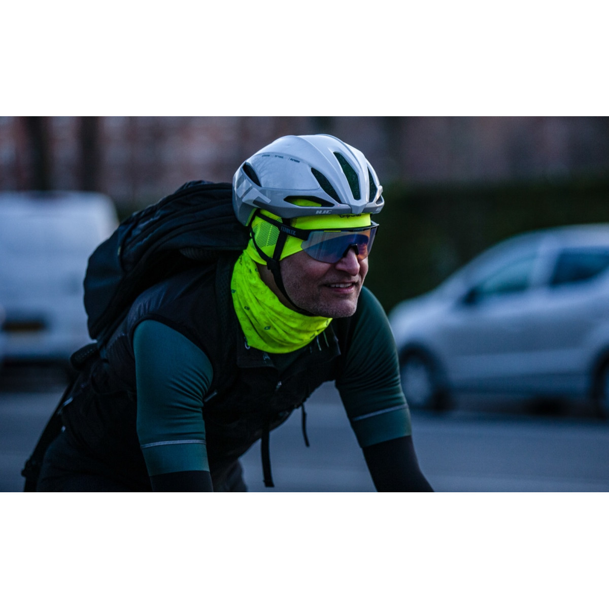 GripGrab Atstarojošs Hi-Vis kakla sildītājs