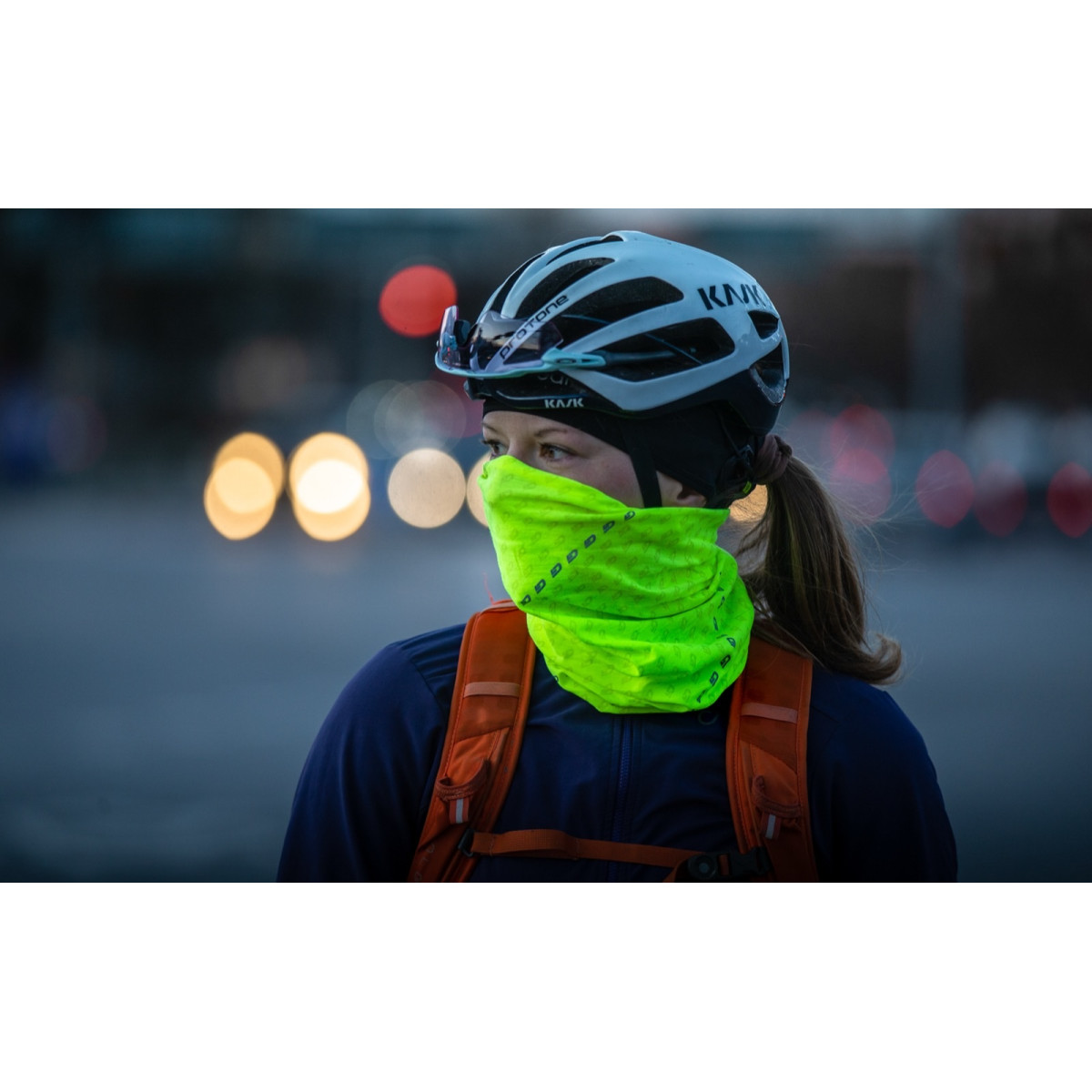 GripGrab Atstarojošs Hi-Vis kakla sildītājs